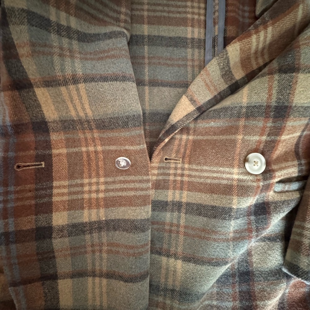 Free People Mari Plaid Double-Breasted Blazer - Picture 12 of 14